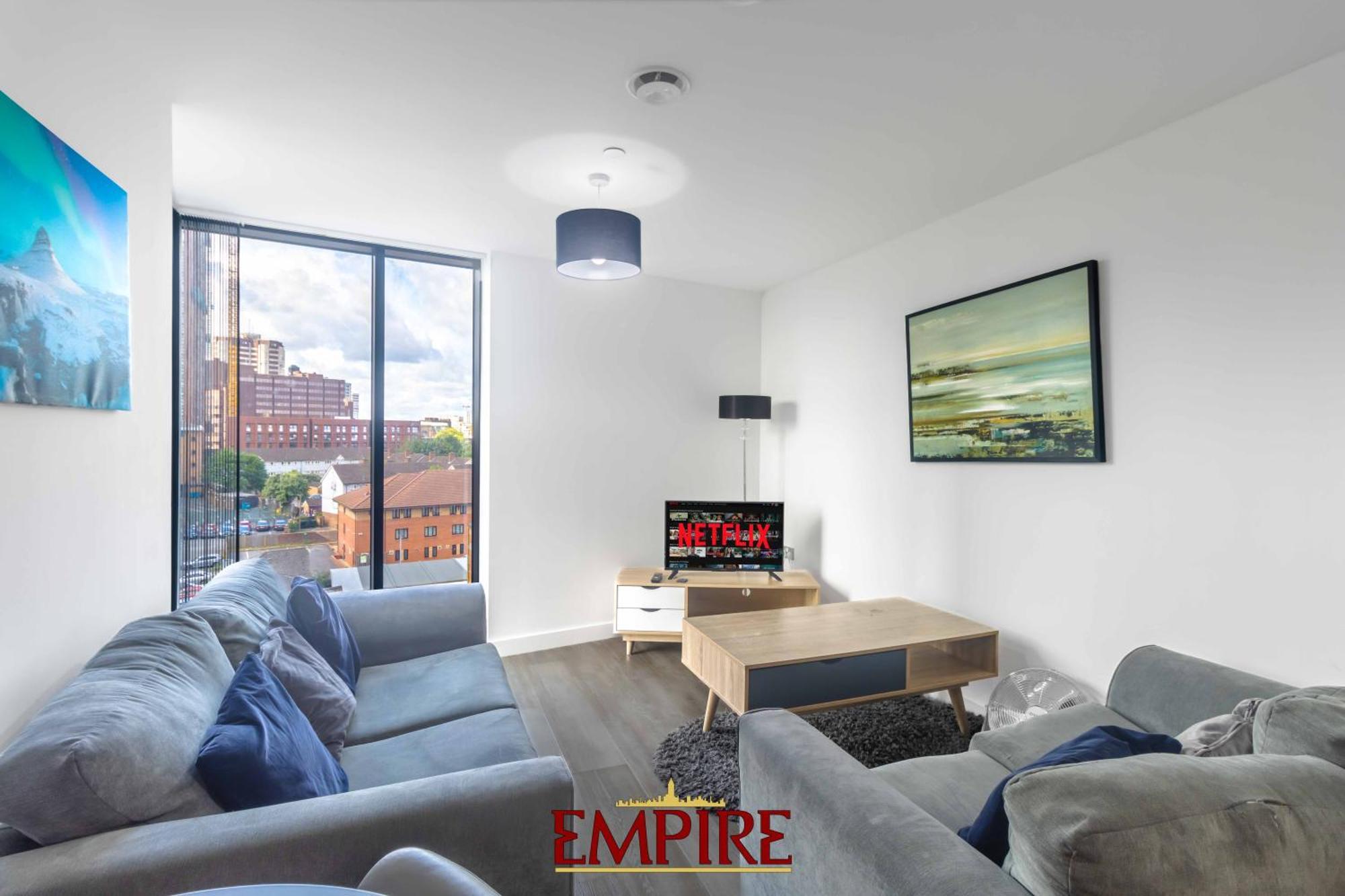 Luxury 2 Bedroom Apartment, On Broad Street! 伯明翰 外观 照片