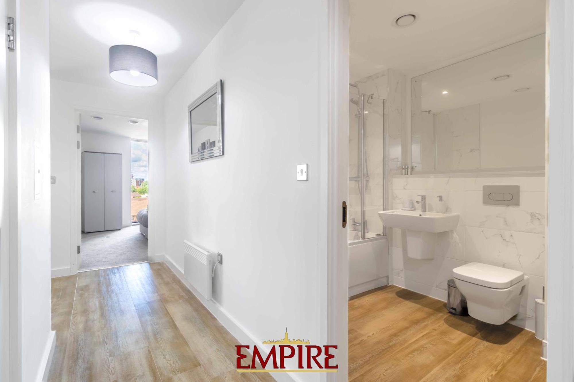 Luxury 2 Bedroom Apartment, On Broad Street! 伯明翰 外观 照片